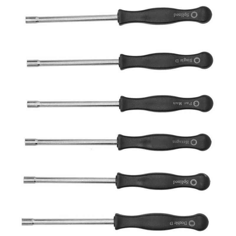 6PCS/Set Carburetor Adjustment Tool Kit Carburetor Adjustment Screwdriver Garden Tool Good