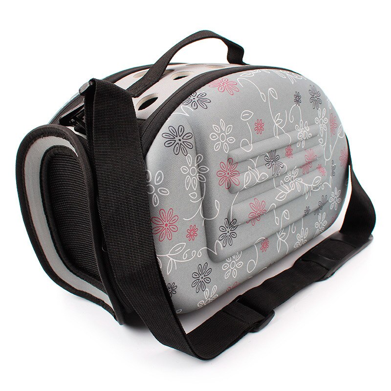 Cawayi Kennel Pet Carriers Draagtas Voor Kleine Katten Honden Handtas Hond Vervoer Mand Bolso Perro Torba Dla Psa Honden tassen: Grijs