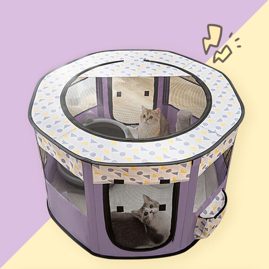 Katze Schwangerschaft Zimmer Falten Geschlossenen Zelt für Katzen und Hunde Universal- Zucht Kasten