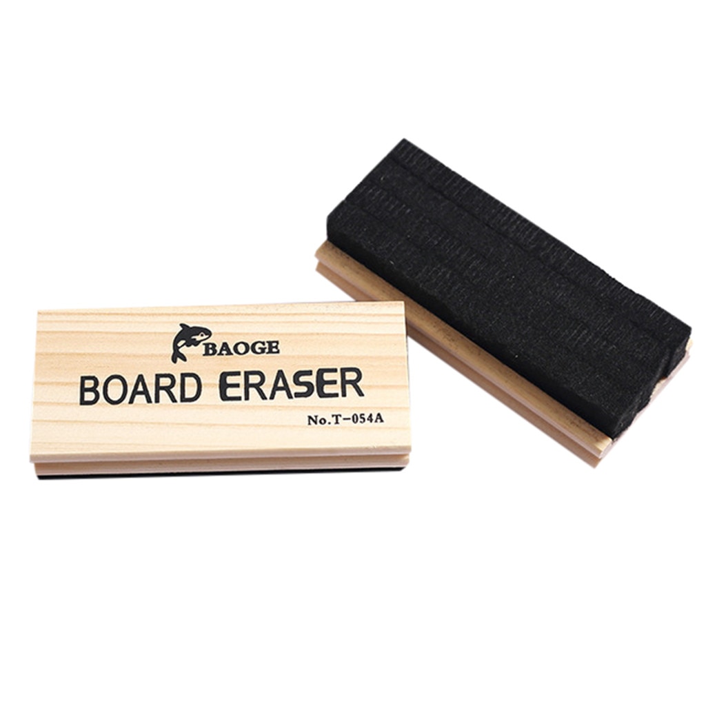 Wooden blackboard eraser chalk large wool felt whiteboard erase teaching blackboard eraser easy to wipe without trace #jew