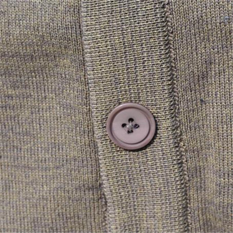 Herrer forår veste trøjer strikket vest cardigan uld ærmeløse frakker chandail hanstrøjer fleece toppe efterår stretch
