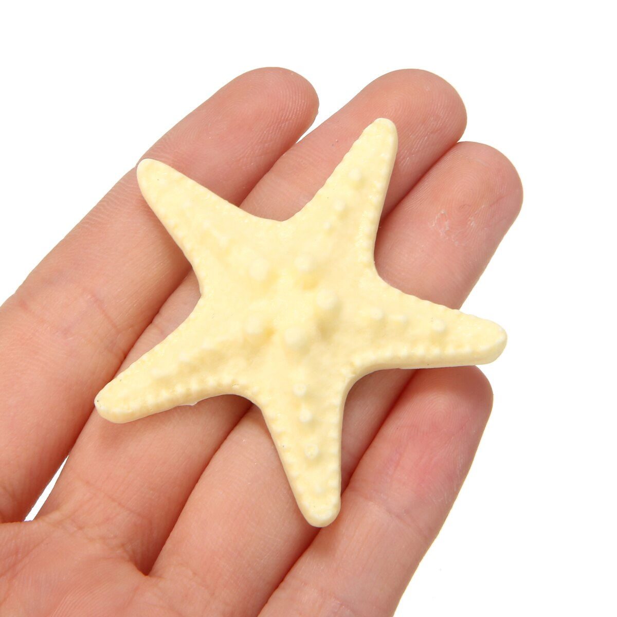 3Pcs Resin Decorative Starfish Mediterranean Style Sea Star starfish White/Blue Small For Home Table Wall Children Room Decor
