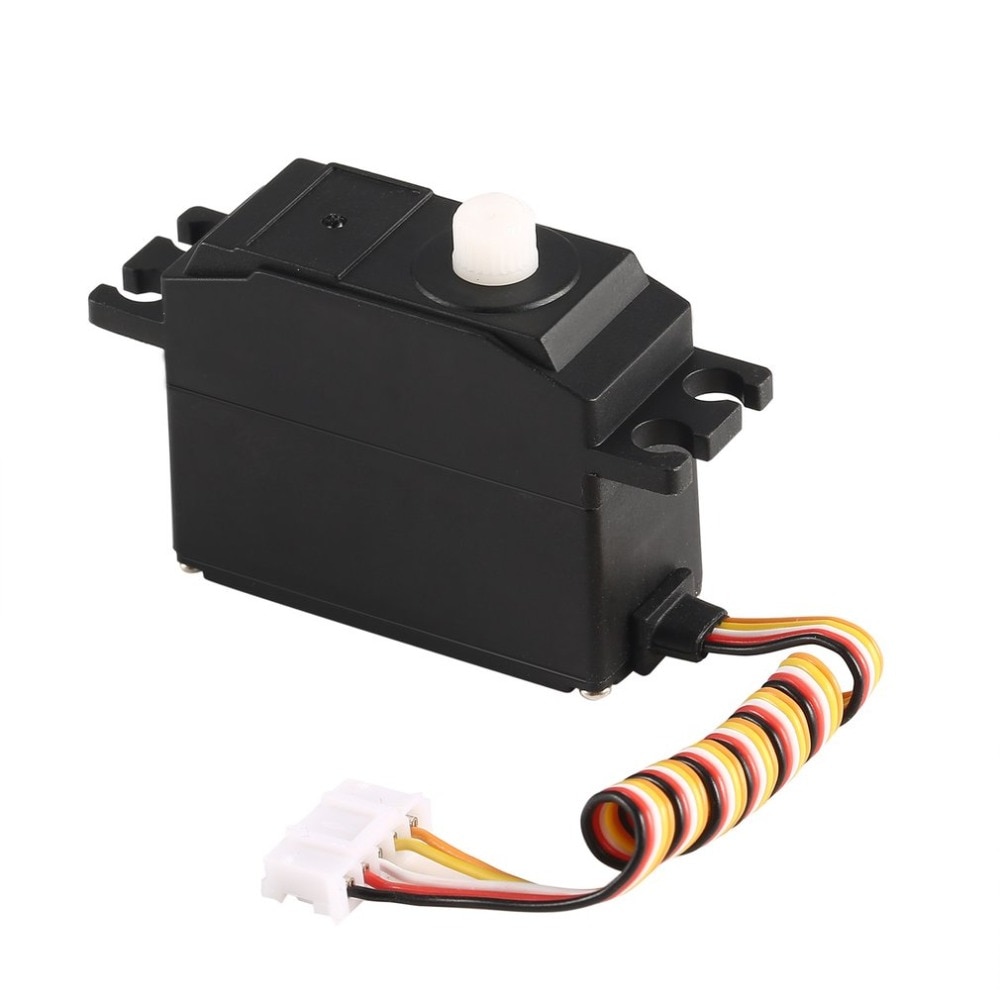 Ocday 25G Plastic Gear Servo 4.8-6V Voor 1/12 Wltoys 12428 12423 Rc Auto Model Steering Deel accessoires