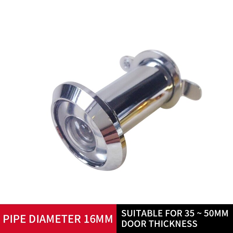 200 Graden Groothoek Kijkgaatje Security Verborgen Deur Verstelbare Glazen Lens Voor Meubels Hardware Gereedschap: red