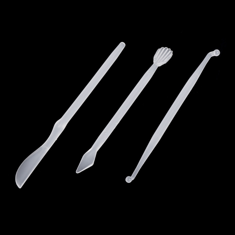 14Pcs Plastic Clay Sculpting Set Wax Carving Pottery Tools Carving Sculpture Shaper Polymer Modeling Clay Tools Color Random