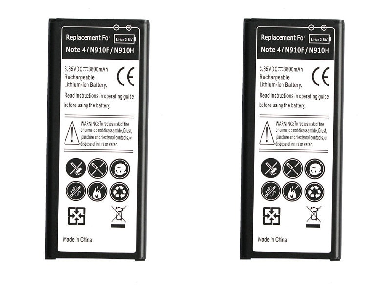 2 sztuk/partia 3800mAh EB-BN910BBE (BBK/BBU) wymiana baterii robić Samsung galaktyka Uwaga IV 4 N910 N910F N910H N910S N910U N910L