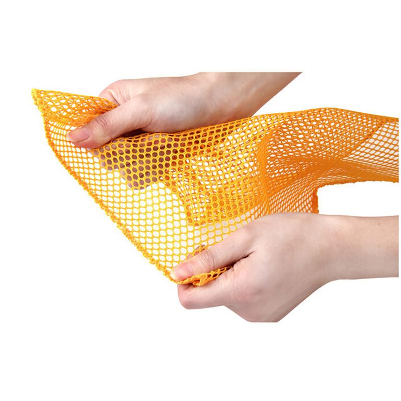 2/4PCS Innovative Dish Washing Net Cloths Rapid Dry Scourer Inodore Mesh Washing Cloths Kitchen Cleaning Cloths