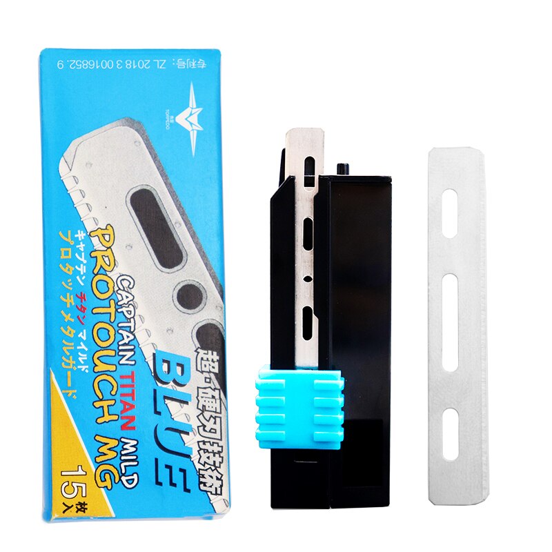 Lame de rasoir japonaise de , accessoire de remplacement pratique avec plumes: Bule
