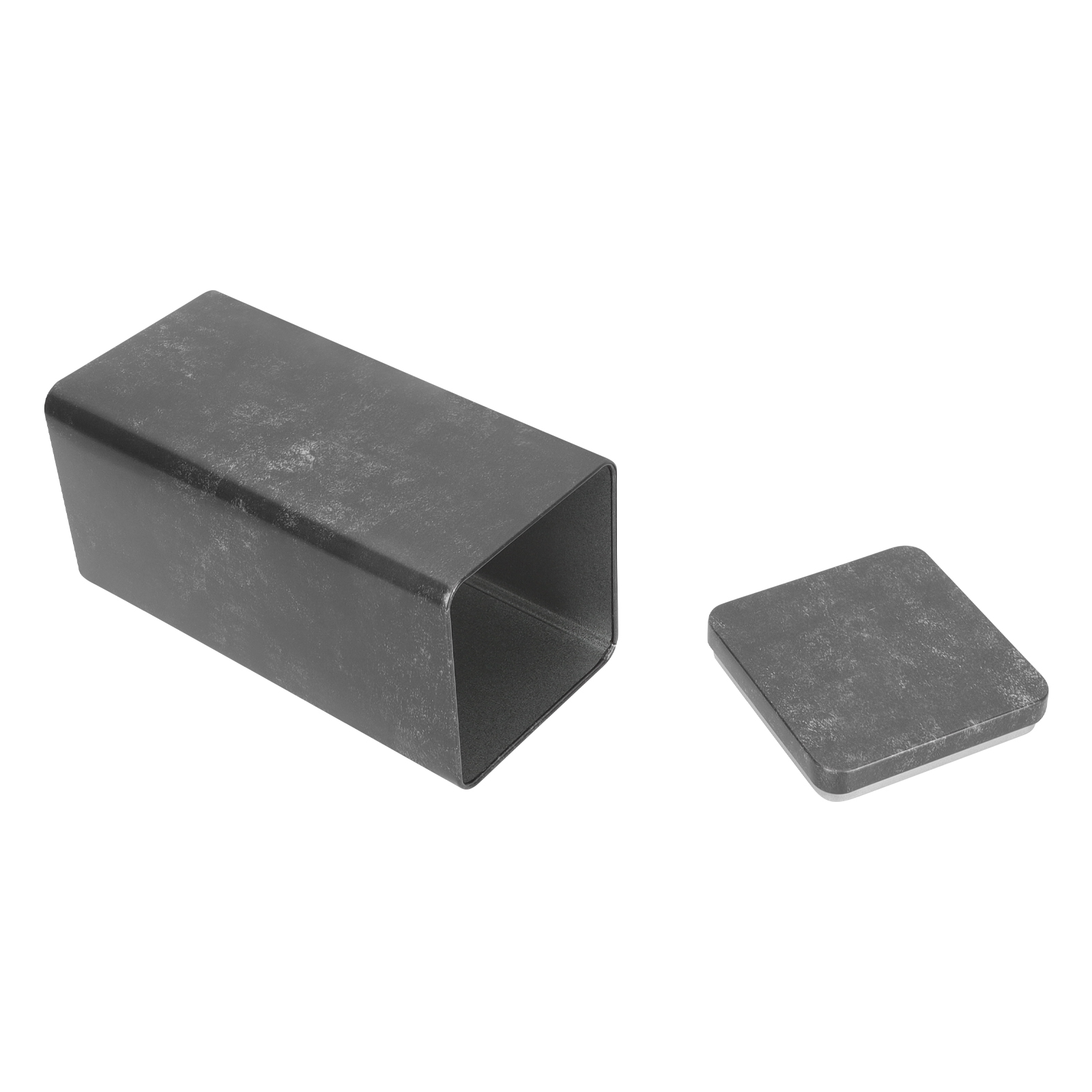 Tinplate Tea Caddy Retro Style Tea Storage Can Portable Tea Tin Home Office Tea Container