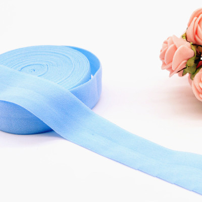20mm Flat Soft Elastic Band For Underwear Pants Bra Rubber Clothes Decorative Adjustable Waistband Sewing DIY Accessories 1yard: sky blue 1yard
