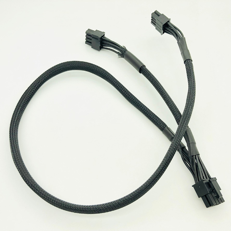 PCI Express GPU 8pin a Dual 8(6 + 2)Pin Cable de alimentación tarjeta gráfica 8pin 1 a 2 Cable de alimentación para Corsair RM650X RM750X RM850X RM1000X