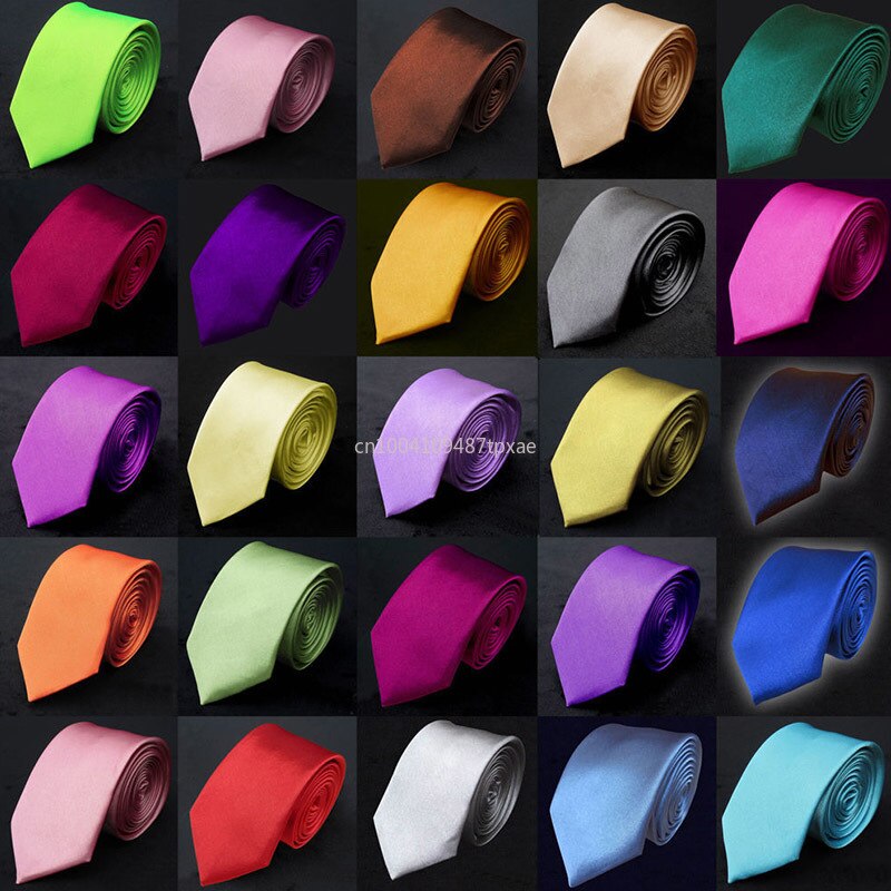 Krawaty dla dzieci chłopcy dziewczęta krawat dla dzieci występ na scenie ceremonia mężczyźni Slim Solid color poliester wąski krawat 5cm regulowany