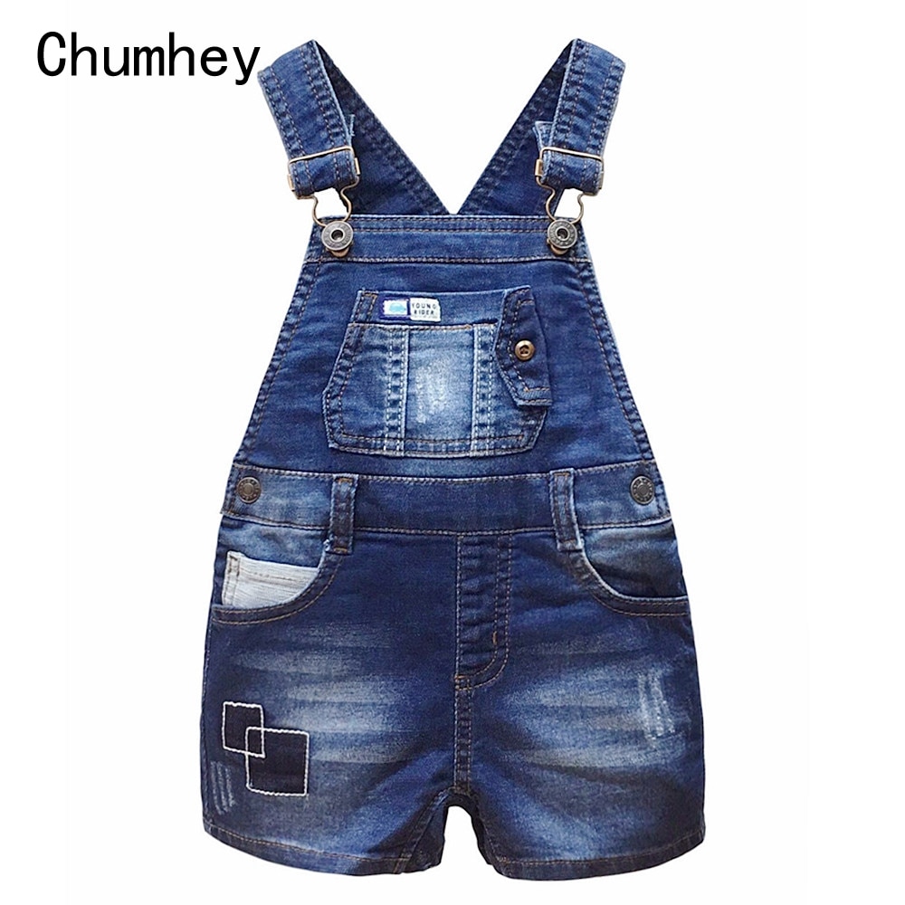 Chumhey 0-5T Bambini Tute E Salopette proprietà Delle Ragazze Dei Ragazzi Del denim corti jeans Tollder corpo E Pagliaccetti Vestiti Dei Bambini Bebe Tuta del bambino abbigliamento