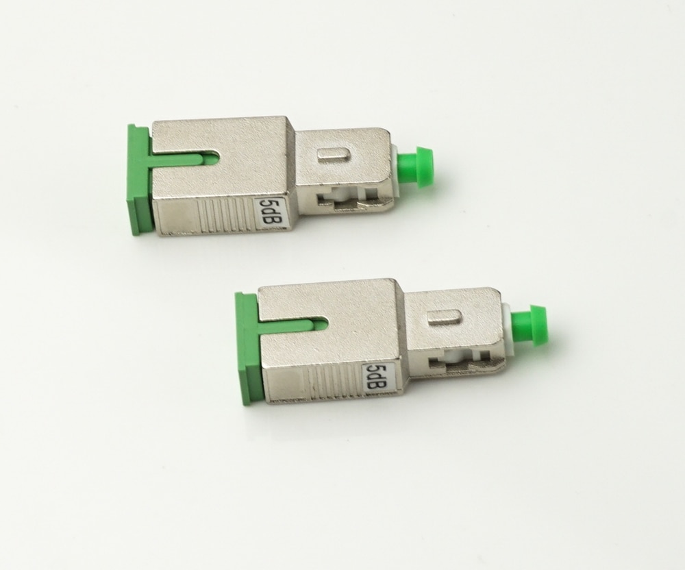 Atténuateur de fibre optique SC APC femelle à mâle 5dB,