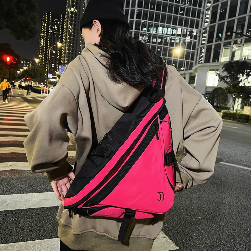 Wielofunkcyjna torba na ramię Punk Hip Hop Mężczyźni Kobiety Techwear Wodoodporna torba na ramię Outdoor Motocyklowy plecak na jedno ramię