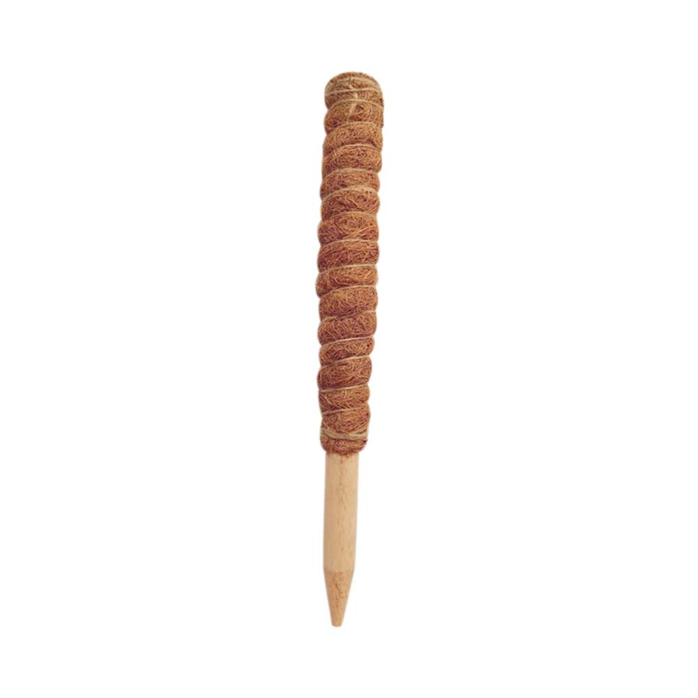 Ranka spaljé ram trädgård kokos fiber hem inomhus balkong klätterväxter pinne behålla fukt förlängning kokos totempåle: 30cm