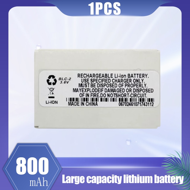 800mAh BLC-2 BLC 2 BLC2 batteria di ricambio per Nokia 3310 3330 3410 3510 3510i 5510 3530 3335 3686 3685 3589 3315: 1PCS