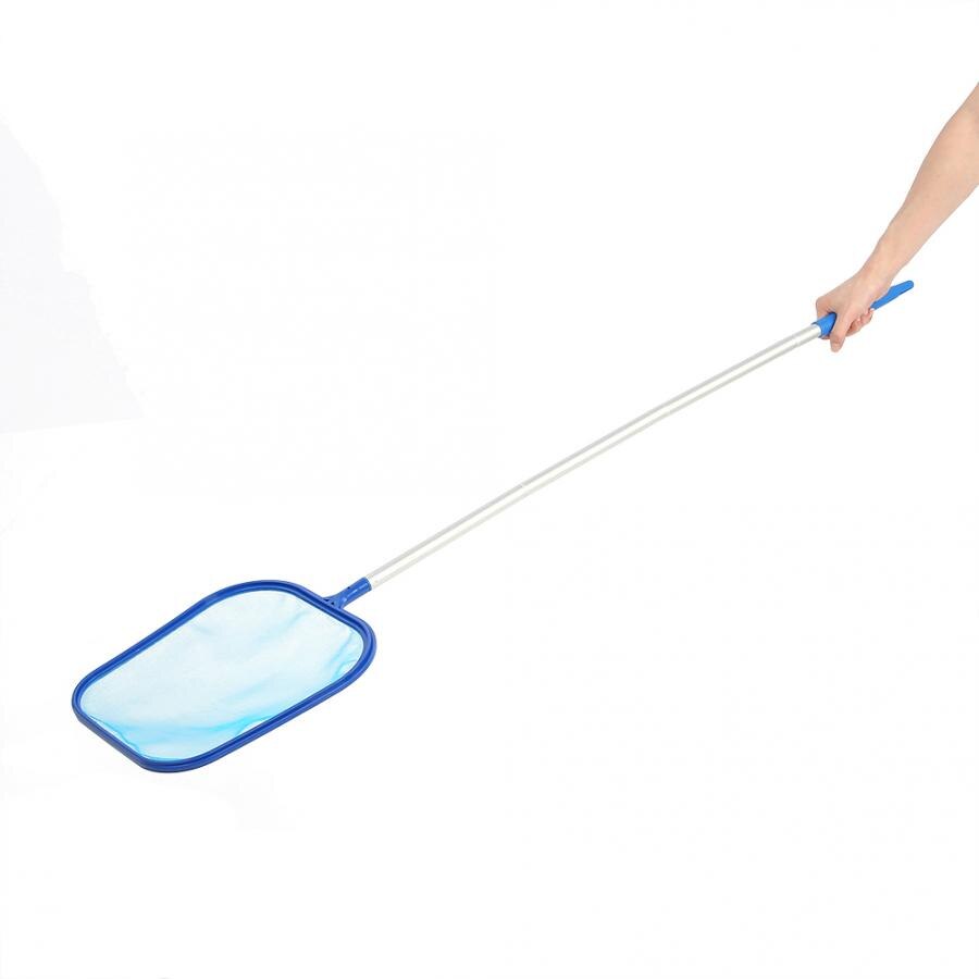 Pool Leaf Shallow Net Swimming Pool Leaves Cleaning Net with Detachable Rod Swimming Pool Accessories