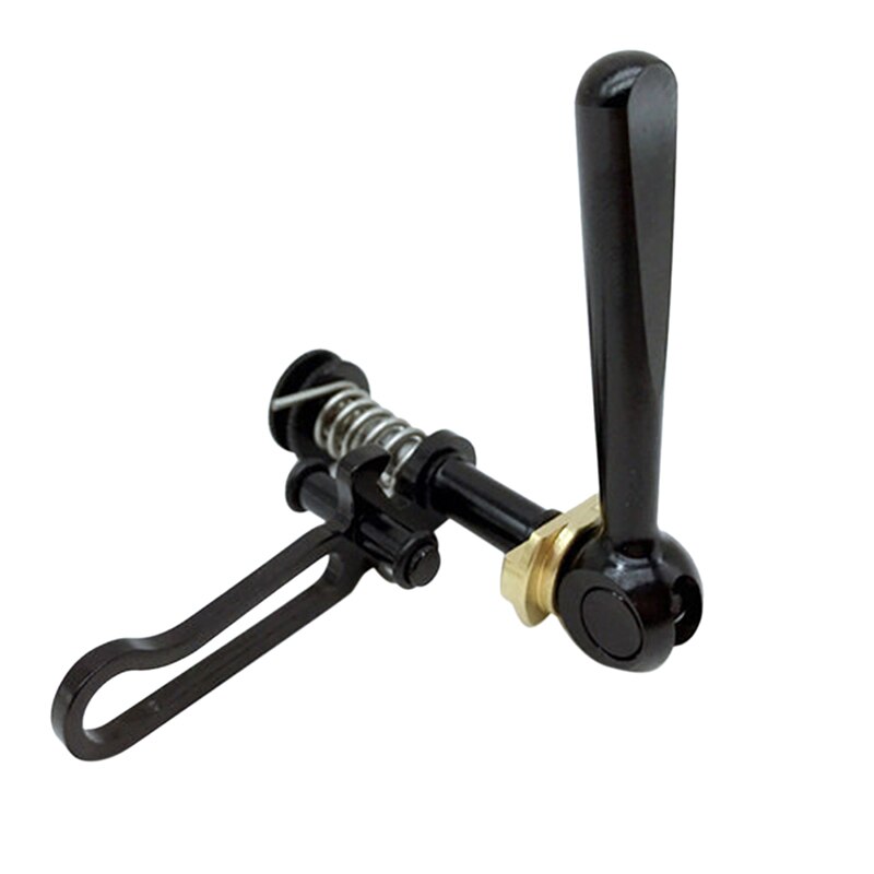 Bike Seat Clamp Post Folding Hook Metal for Brompton Seatpost Clamp Bicycle Part,Black