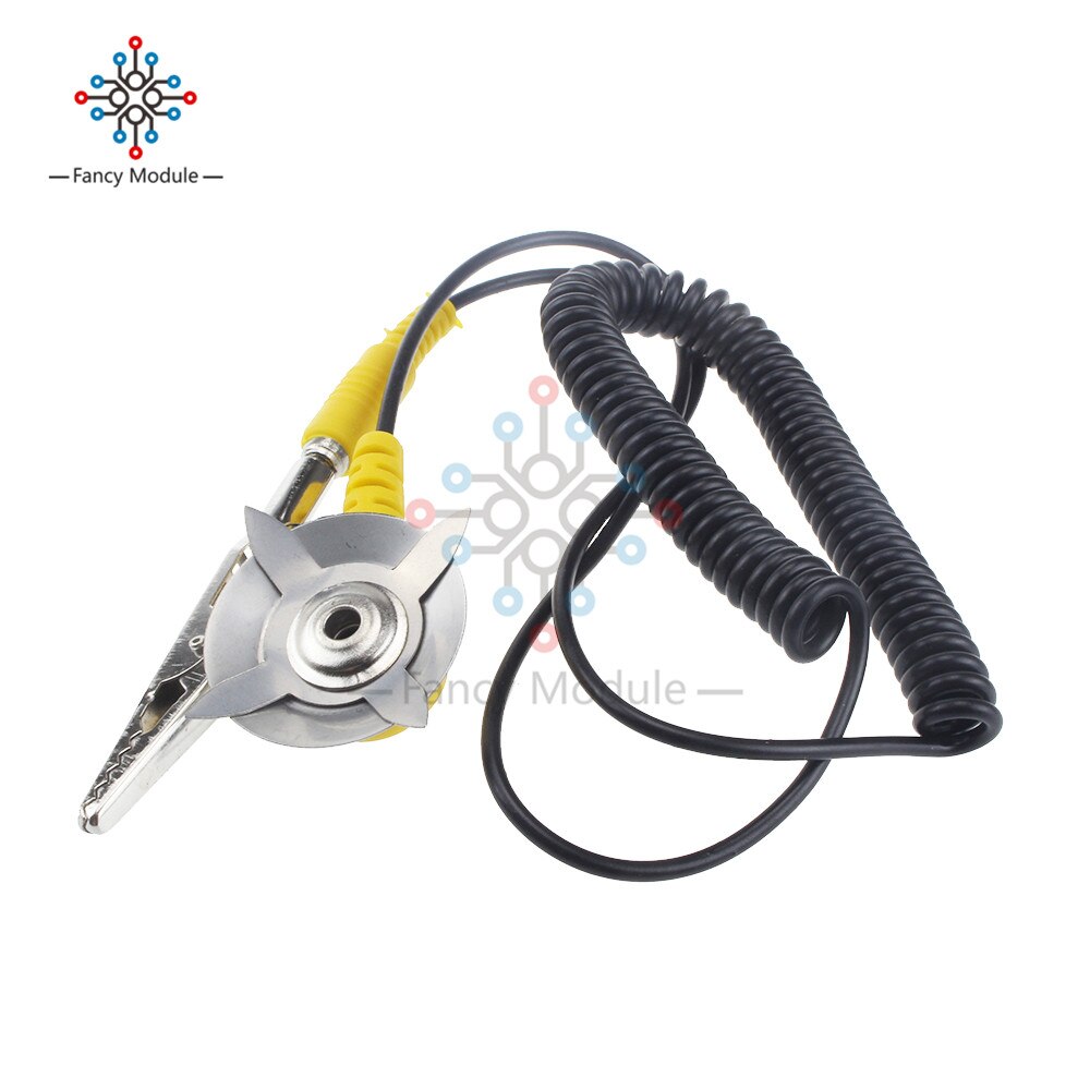 Anti-Static Coil Cable Anti Static ESD Mats Grounding Point Cord