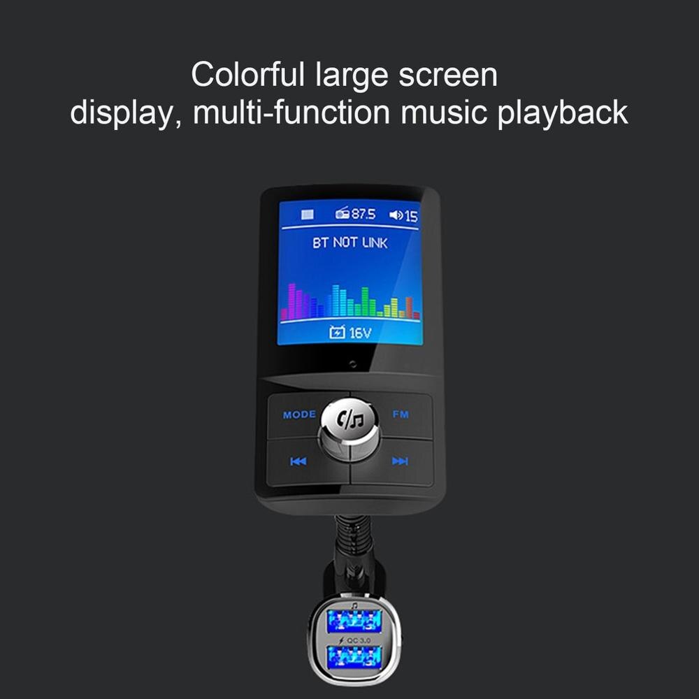 BC45 LCD FM Transmitter Aux Modulator Wireless Mod... Grandado