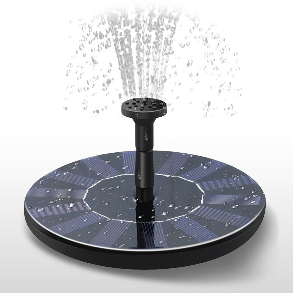 Hobbylane solenergi fontene flytende hage vannfontene basseng demning dekorasjon solcelledrevet fontene vannpumpe