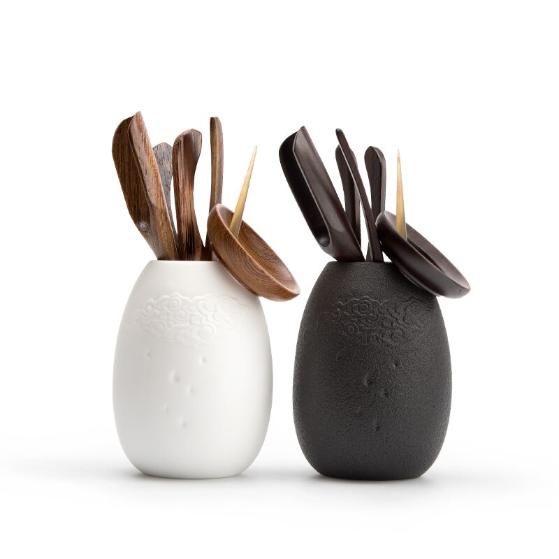 Conjunto da cerâmica da cerâmica do chá tangpin acessórios do chá do café utensílios de chá