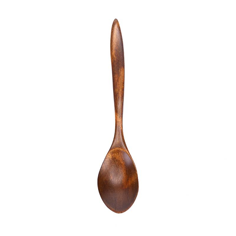 Wooden Spoon Kitchen Cooking Utensil Tool Soup Teaspoon Catering For Kicthen for Eating Mixing Stirring Cooking