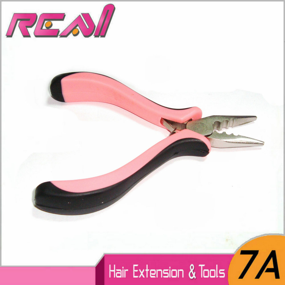 Mini hair extension tang tool remover applikator klemme micro rings remover tang til perler tube hair extensions