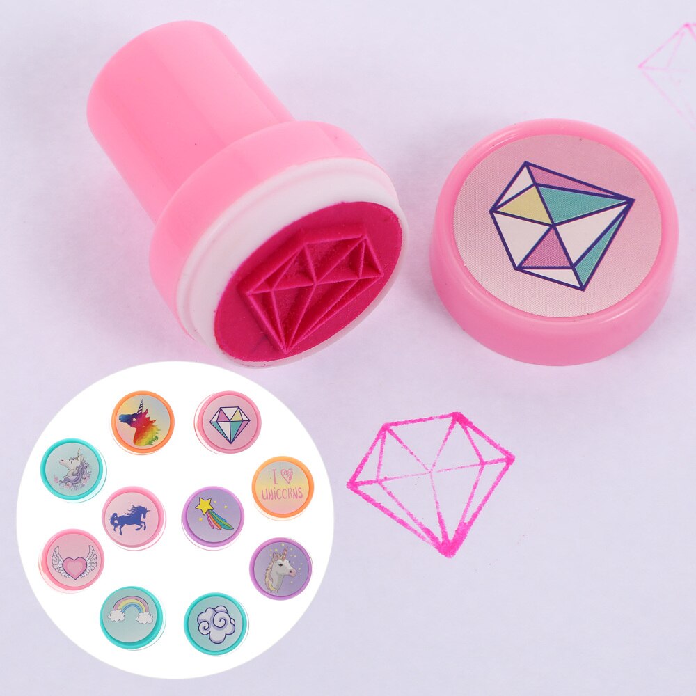 20pcs Cartoon Seal Stamper Set Stamps for Kid Party Favor