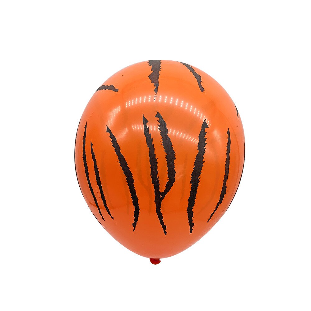 Decoratie Ballon Luipaard Gestreepte Latex Ballon Cartoon Dier Latex Ballon 12 Inch Verdikte Matte Afdrukken Latex Ballon