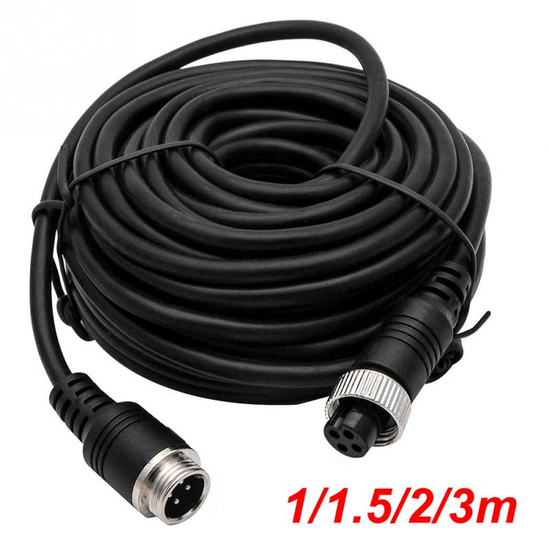 Extension Cable Car Easy-Fit 4pin Camera Video Wire Truck Rear View Reversing