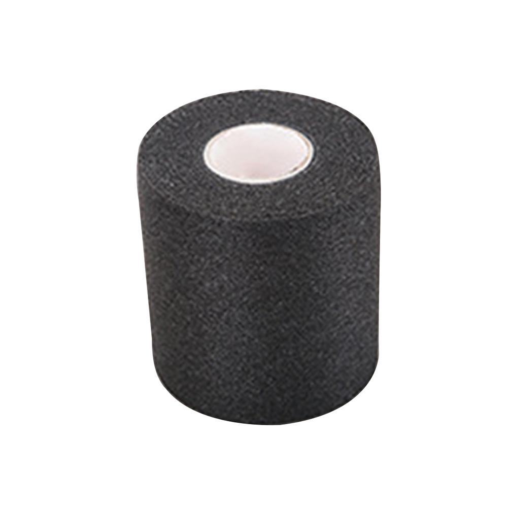 7cm * 27,5 m vendaje de espuma de PU vendaje elástico adhesivo venda de vendaje muscular deportes Underwrap suministros de cinta de Entrenamiento Atlético: Black