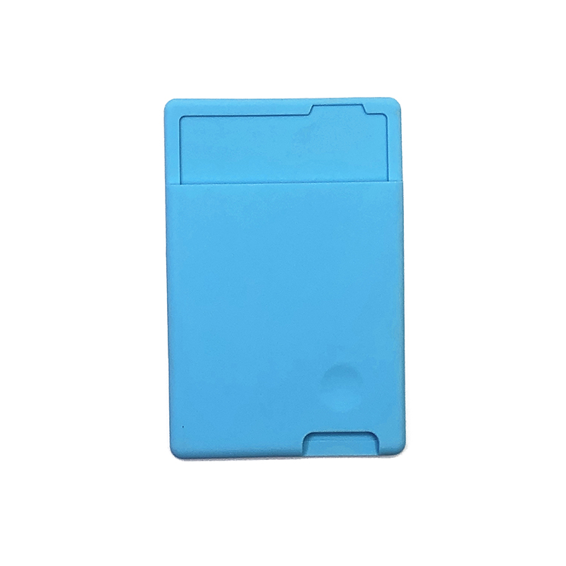 Silikon Telefon Zurück Karte Fall Für ID Kreditkarte Handy Selbst-Kleber Karte Tasche Aufkleber Halter Für IPhone Für android: green