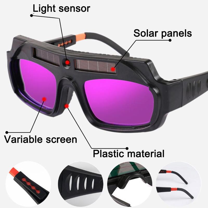Welding glasses Welding glasses glasses arc Argon insurance Anti-radiation glasses welding Labor U1Y6