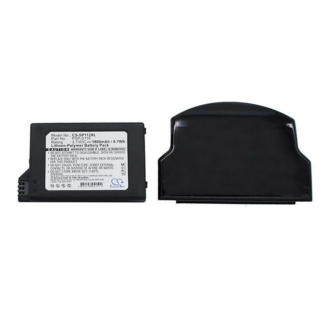 Bateria do konsoli do gier Cameron Sino PSP-S110 do Sony Lite, PSP 2th, PSP-2000, PSP-3000, PSP-3004, Silm, PSP-3001, PSP-3008: Ciemnoszary