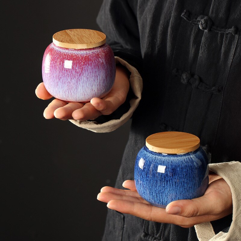 Boîtes de conserve hermétique en céramique, résistant à l&#39;humidité, boîte de médicaments Portable, pots de bonbons, décor de maison