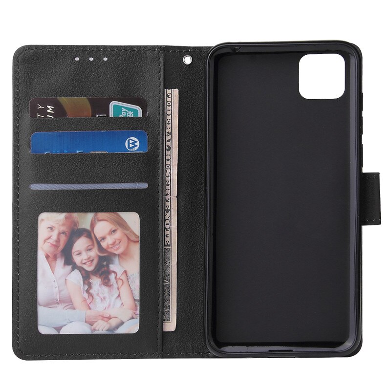 For Samsung Galaxy A12 Leather Case on sFor Samsung A 12 A12 A125F SM-A125F Cover Fundas Classic Style Flip Wallet Phone Cases