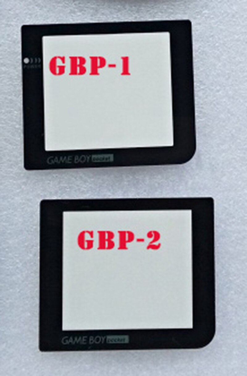 20 stks/partij Screen Lens Voor Gameboy Pocket voor GBP Vervanging Glas Screen Protector