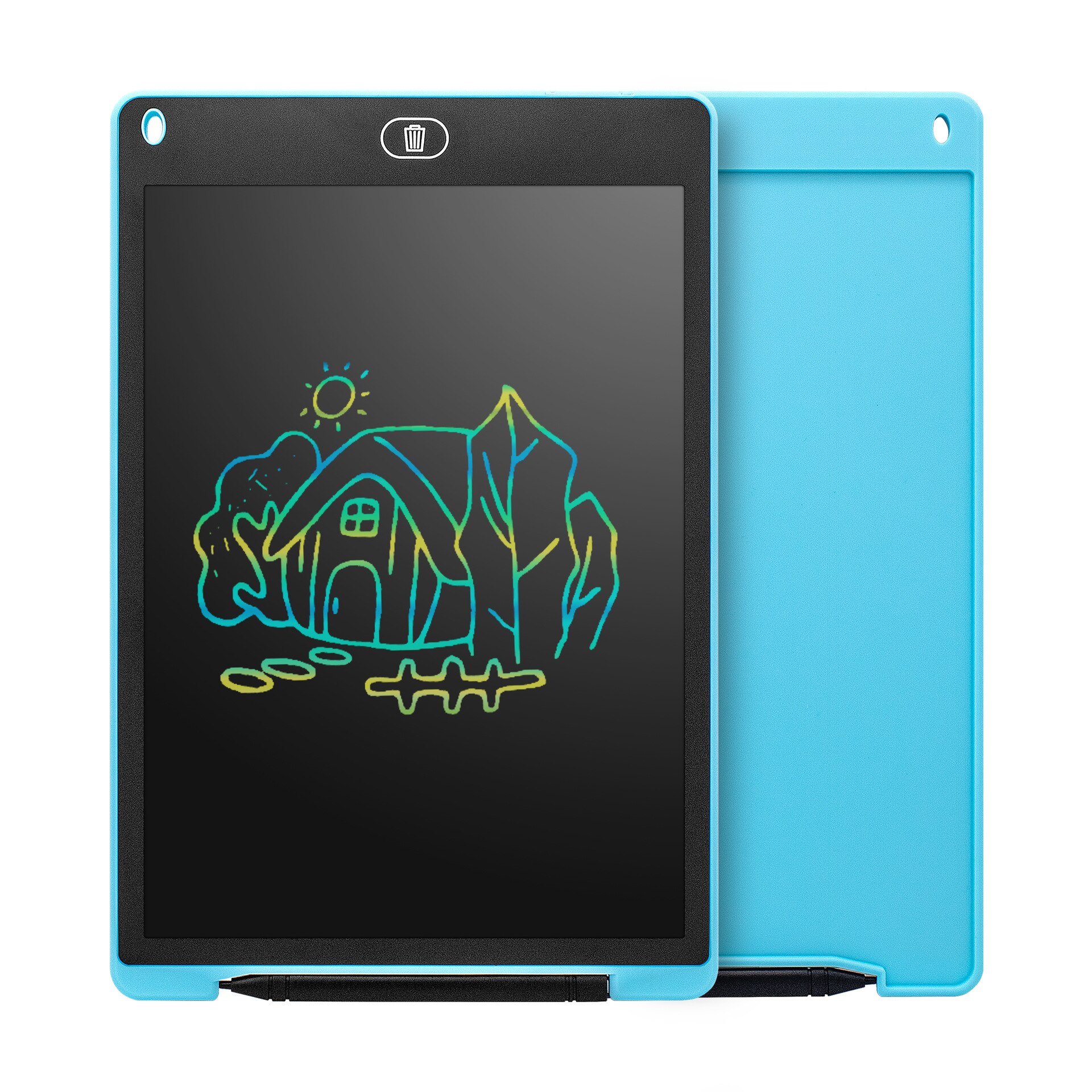 12 Inch LCD Tablet Childrens Sketchpad Color Handwriting With Lock Button Childrens Intelligent Graffiti Painting Tablet
