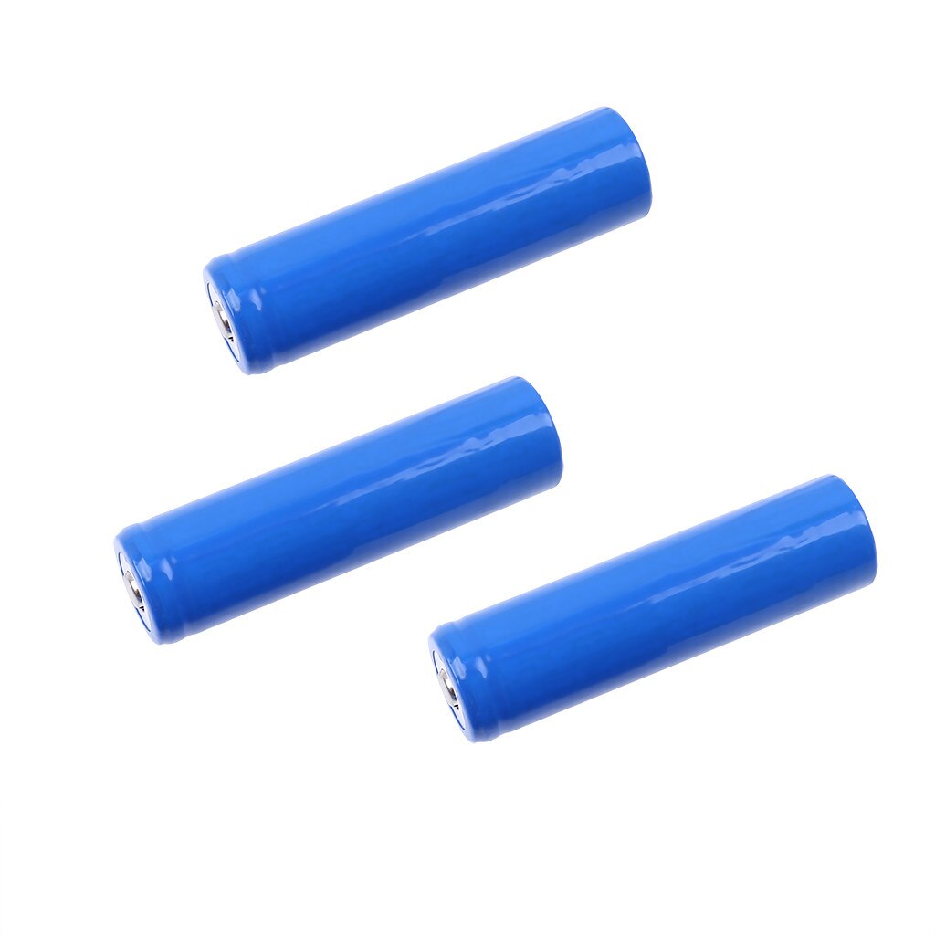 3.7V 5000mAh 18650 Battery Li Ion Rechargeable Large Capacity Battery Flashlight Power Large LED Torch Flashlights Blue