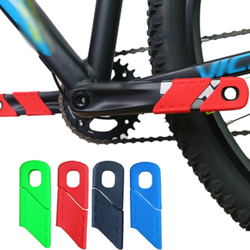 Pédalier de vélo manivelle bras protéger bouchon de démarrage manivelle couvercle de protection pignon universel manivelle couvercle anti-rayures