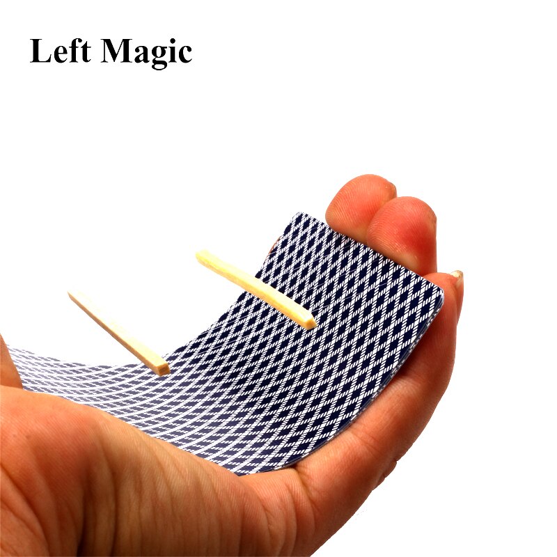 5 PCS/Lot Funny Air Floating Magic Tricks Floating Match On Card Close Up Magic Magician Toothpick Matches Floating Props