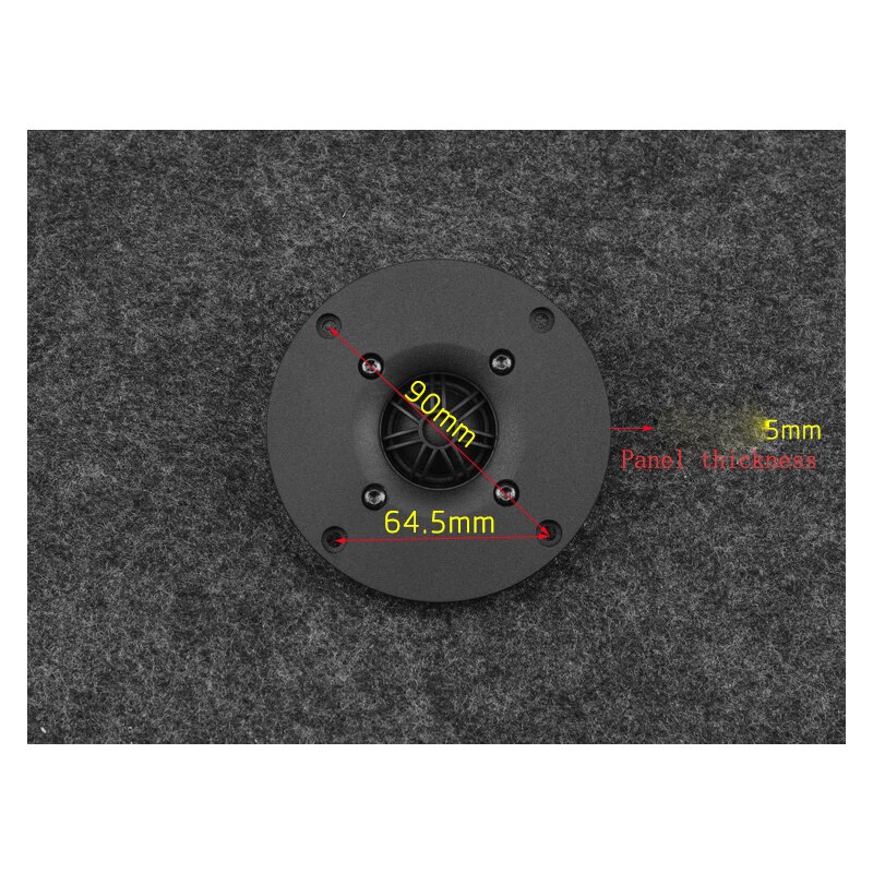 35W 4-inch Tweeter 4-inch Tweeter Aluminum Panel High Sensitivity Fever Tweeter Foam Film Outer Diameter 104 Q Luxury Speaker
