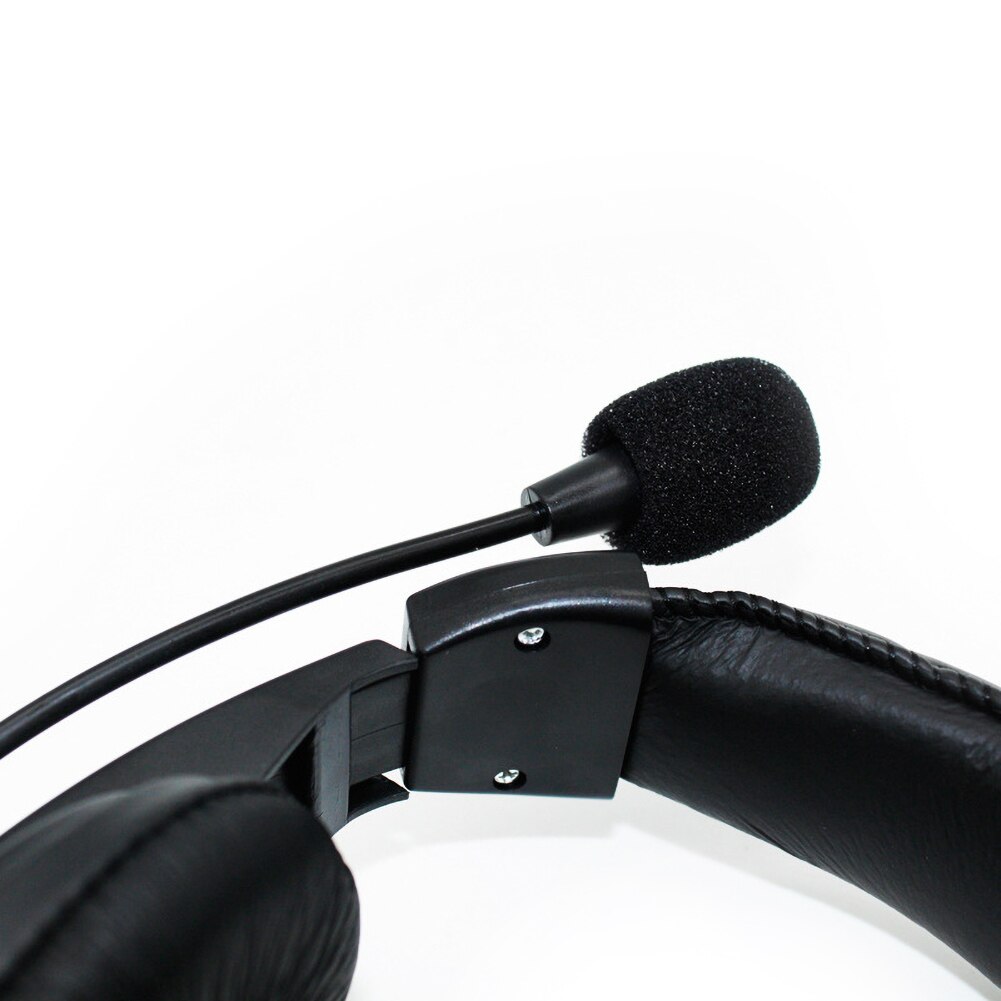 G750 Universal 3.5mm Jack Over-Ear Business Computer Headset Headphone with Mic