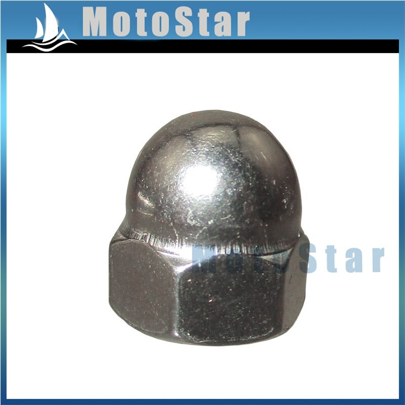 Goujon d&#39;échappement M6 x 35mm, écrou bombé pour Pit Dirt Bike, ATV Quad Go Kart