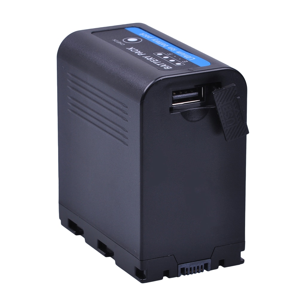 1 peça-baterias de filmadora jvc70 com saída usb