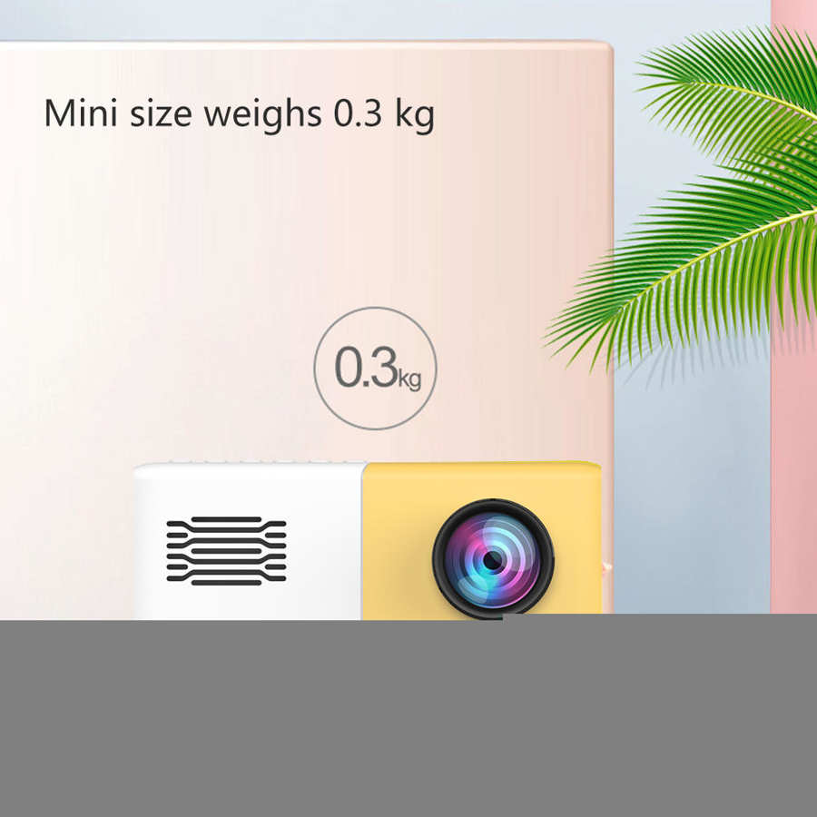 Mini Office LED Video Projector Portable 1080P Projector Support HDMI USB AV Remote Control for Meeting Conference 100-240V