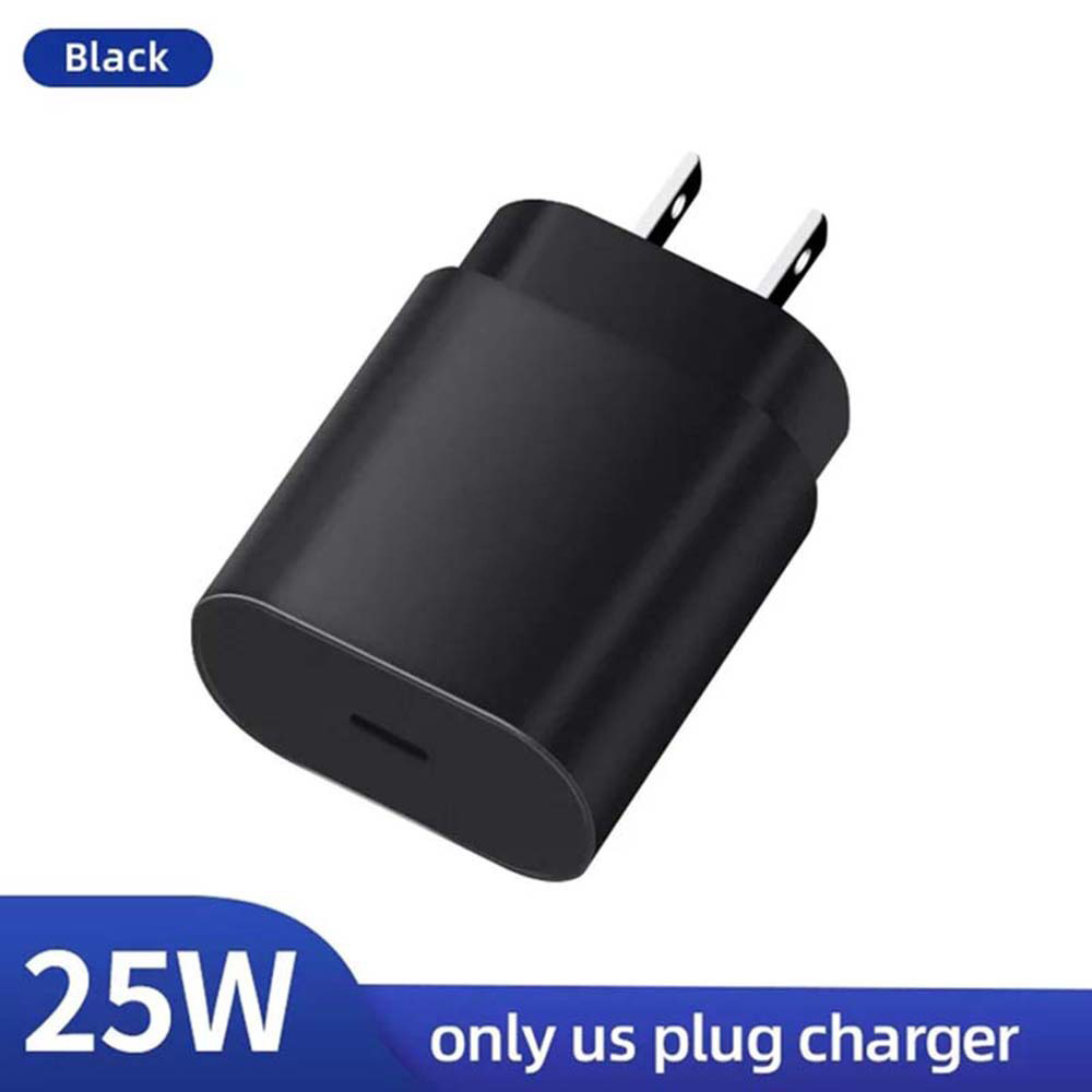 Usb 25w -laturi tyypin c pikalatauspuhelimen virtalähde samsung galaxy  s22 s21 s20 qc3.0 note 20 a52 a71 -puhelimen laturiin: Br