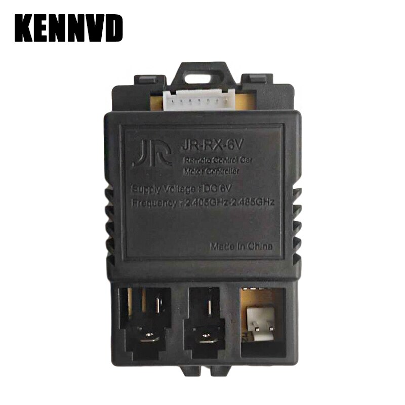 JR-RX-6VChildren-control remoto o receptor bluetooth para coche eléctrico, controlador de arranque suave, 2,4G, JR-RX-6V, 10 pines, 7 pines, 3 pines